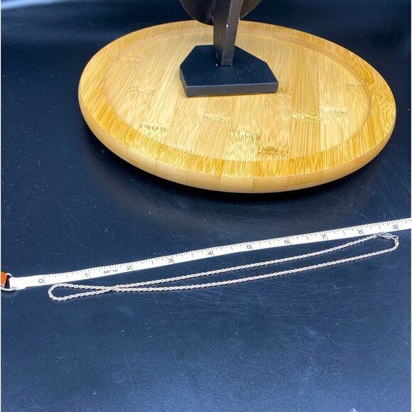 Ladies 18” 925 rope chain with lobster claw clasp - Picture 6 of 12